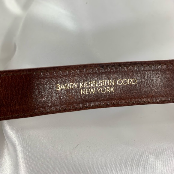 Vintage BARRY KIESELSTEIN CORD celestial belt lizard and alligator sun 90s small - Picture 9 of 16